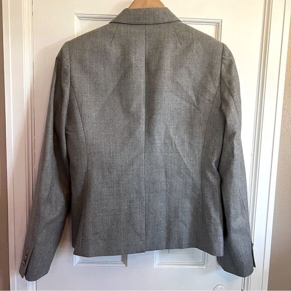 J.Crew Grey Wool Liner Schoolboy Blazer (8) - Picture 3 of 12